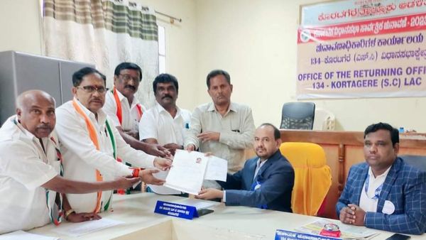 G Parameshwara Stone Pelting: ಕೊರಟಗೆರೆಯಲ್ಲಿ ಜಿ ಪರಮೇಶ್ವರ್‌ ನಾಮಪತ್ರ ಸಲ್ಲಿಕೆ ವೇಳೆ ಕಲ್ಲೂ ತೂರಾಟ