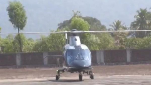 ಉಡುಪಿ: ಸಿಎಂ ಬೊಮ್ಮಾಯಿ ಪ್ರಯಾಣಿಸುತ್ತಿದ್ದ ಹೆಲಿಕಾಪ್ಟರ್ ಭೂಸ್ಪರ್ಶದ ವೇಳೆ ಅಗ್ನಿ ದುರಂತ