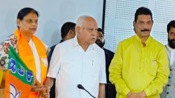 ಕಾಂಗ್ರೆಸ್ ನಾಯಕ ಕಾಗೋಡು ತಿಮ್ಮಪ್ಪ ಪುತ್ರಿ ಬಿಜೆಪಿ ಸೇರ್ಪಡೆ!