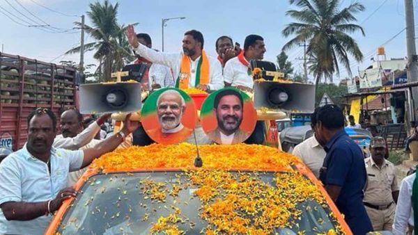 'ಮಾತು ಕೊಟ್ರೆ ದೇವಸ್ಥಾನ ‌ಕಟ್ಟಿಸಿಕೊಡ್ತೇನೆ' ಗ್ರಾಮಸ್ಥರಿಗೆ ಬಿಜೆಪಿ ಅಭ್ಯರ್ಥಿ ಪ್ರೀತಂ ಗೌಡ ಆಮಿಷ