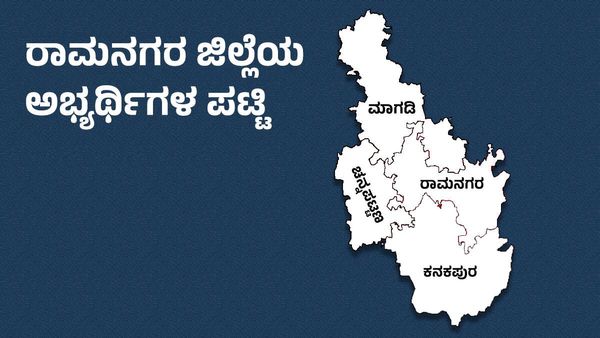 ರಾಮನಗರದ ಚುನಾವಣಾ ಕಣ; ಅಭ್ಯರ್ಥಿಗಳ ವಿವರಗಳು