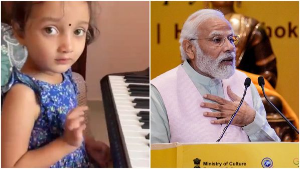 ಕನ್ನಡದ ಕಂದ ಶಾಲ್ಮಲಿಯ ಸಂಗೀತ ಪ್ರತಿಭೆಗೆ ಮನಸೋತ ಪ್ರಧಾನಿ ಮೋದಿ