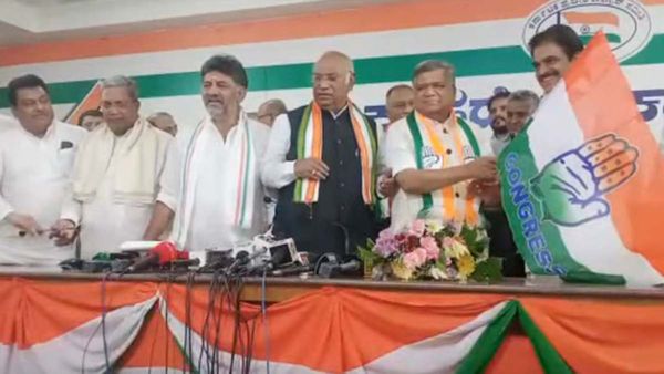 DK Shivakumar Welcomed Jagadish Shettar: ಸೋಲಿಲ್ಲದ ಸರದಾರ, ಶ್ರೇಷ್ಠ ರಾಜಕಾರಣಿ ಜಗದೀಶ್ ಶೆಟ್ಟರ್