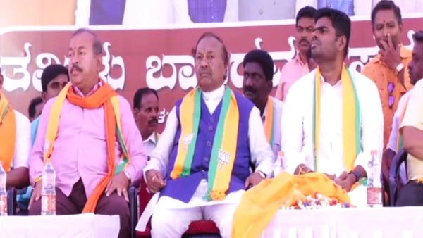 TN State Anthem: ಶಿವಮೊಗ್ಗ ಸಮಾವೇಶದಲ್ಲಿ ತಮಿಳುನಾಡು ನಾಡಗೀತೆ ಪ್ಲೇ- ಕನ್ನಡಿಗರು ಕಿಡಿ