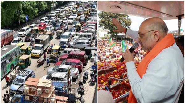 Amit Shah Road Show In Bengaluru: ಈ ಮಾರ್ಗಗಳಲ್ಲಿ ಹೋದರೆ ಟ್ರಾಫಿಕ್ ಹೆಚ್ಚು: ಬದಲೀ ಮಾರ್ಗಗಳ ವಿವರ ಇಲ್ಲಿದೆ