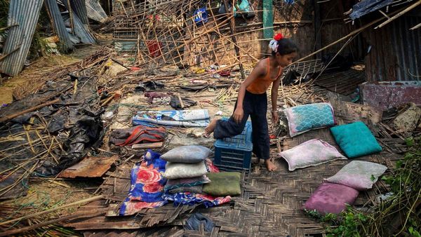 Mocha Cyclone: ಚಂಡಮಾರುತದ ಪ್ರಳಯದ ನಡುವೆ ರೊಹಿಂಗ್ಯಾ ನಿರಾಶ್ರಿತರು ಅತಂತ್ರ!