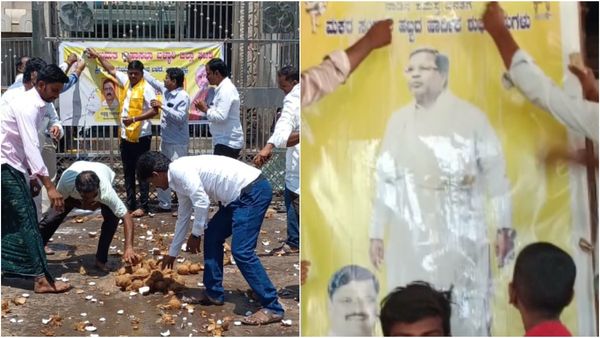 ಸಿಎಂ ಸ್ಥಾನಕ್ಕೆ ಸಿದ್ದು ಹೆಸರು: ಎಲ್ಲೆಲ್ಲೂ ಸಿದ್ದರಾಮಯ್ಯ ಭಾವಚಿತ್ರಕ್ಕೆ ಕ್ಷೀರಾಭಿಷೇಕ