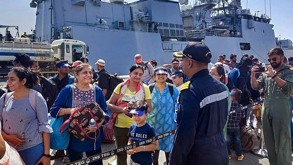 ಸುಡಾನ್‌ನಿಂದ ಭಾರತಕ್ಕೆ ಬಂದ 186 ಭಾರತೀಯ ಪ್ರಜೆಗಳು