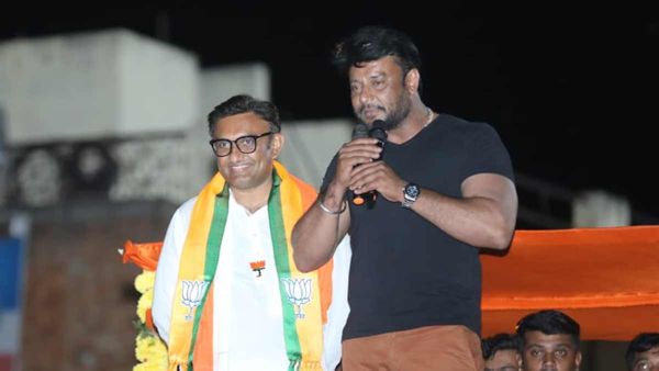 ಚಿಕ್ಕಬಳ್ಳಾಪುರ ಮಾತ್ರವಲ್ಲ, ರಾಜ್ಯದ ಅಭಿವೃದ್ಧಿಗೆ ಸಹಕರಿಸಿ: ಸಚಿವ ಸುಧಾಕರ್ ಪರ ನಟ ದರ್ಶನ್ ಮತ ಬೇಟೆ