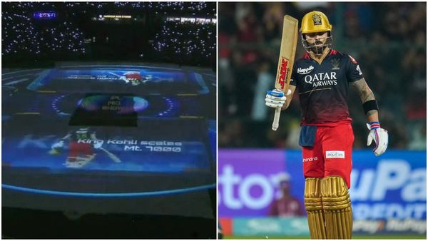 IPL 2023 Final: ನರೇಂದ್ರ ಮೋದಿ ಕ್ರೀಡಾಂಗಣದಲ್ಲಿ ಲೈಟ್‌ ಶೋನಲ್ಲಿ ವಿರಾಟ್ ಕೊಹ್ಲಿ!