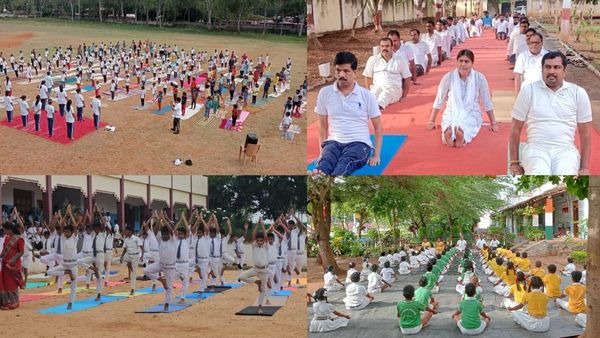 ಚಾಮರಾಜನಗರ ಜಿಲ್ಲೆಯ ಹಲವೆಡೆ ಯೋಗ ದಿನಾಚರಣೆ, ವಿವರ ಇಲ್ಲಿದೆ