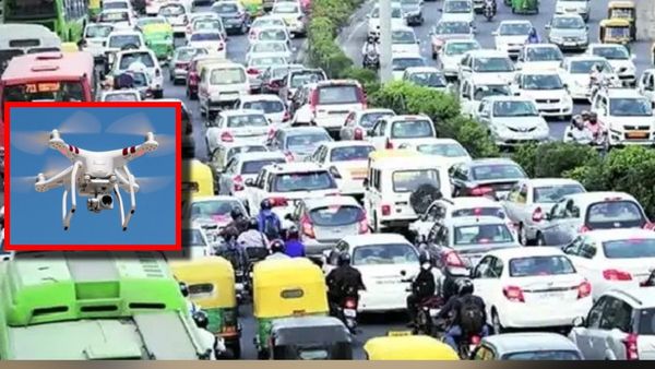 ಬೆಂಗಳೂರು ಟ್ರಾಫಿಕ್ ಜಂಕ್ಷನ್‌ಗಳ ಮೇಲೆ ನಿಗಾ ಇಡಲು ಡ್ರೋನ್ ಕ್ಯಾಮೆರಾ ಬಳಕೆ