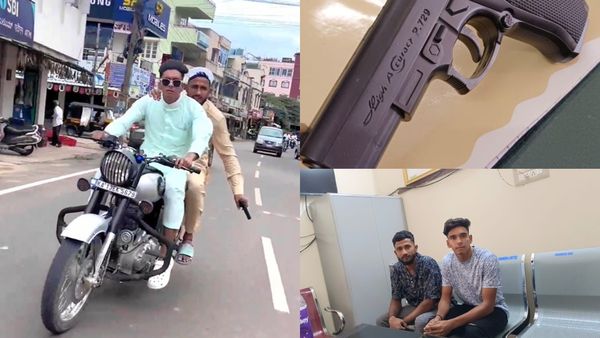 ಹಾಸನ: ನಕಲಿ ಗನ್‌ನಲ್ಲಿ ತಿರ್ಪೆ 