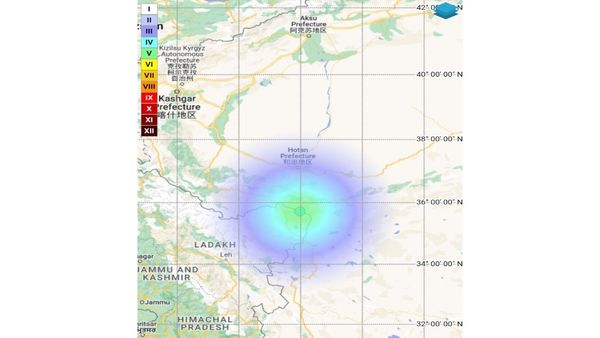 24 ಗಂಟೆಗಳ ಒಳಗೆ ಜಮ್ಮು ಕಾಶ್ಮೀರ ಮತ್ತು ಲಡಾಖ್ ಪ್ರಾಂತ್ಯಗಳಲ್ಲಿ ಐದು ಭೂಕಂಪಗಳು