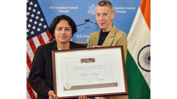 ಚೆನ್ನೈ: ಮಕ್ಕಳ ಹಕ್ಕುಗಳ ಪ್ರತಿಪಾದಕಿ ಲಲಿತಾ ನಟರಾಜನ್‌ಗೆ ಅಮೆರಿಕದ ಪ್ರತಿಷ್ಠಿತ ಪ್ರಶಸ್ತಿ