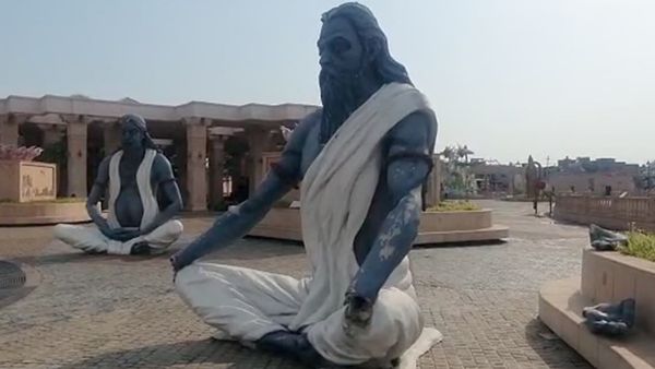 ಮಧ್ಯಪ್ರದೇಶ ಚುನಾವಣೆಗೆ ರಾಜಕೀಯ ಪಕ್ಷಗಳ ಅಸ್ತ್ರವಾದ ಸಪ್ತರ್ಷಿ ಪ್ರತಿಮೆಗಳ ಹಾನಿ