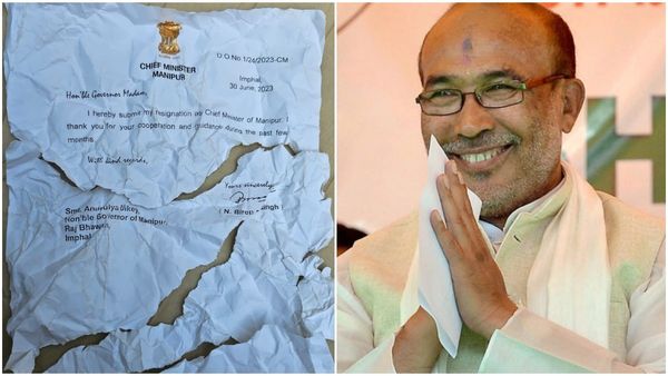 ಮಣಿಪುರ ಸಿಎಂ ರಾಜೀನಾಮೆ ಪ್ರಹಸನ: ಬಿರೇನ್ ಸಿಂಗ್ ರಾಜೀನಾಮೆ ಪತ್ರ ಹರಿದ ಮಹಿಳೆಯರು