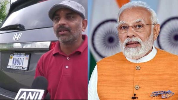 Narendra Modi: ಕಾರಿನ ಪ್ಲೇಟ್‌ನಲ್ಲಿ ಮೋದಿ ಹೆಸರು; ಅಮೆರಿಕದಲ್ಲಿ ಭಾರತೀಯನ ವಿಶೇಷ ಅಭಿಮಾನ