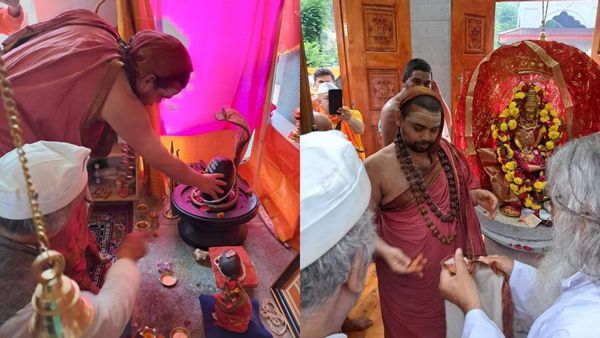 ಕಾಶ್ಮೀರದ ಟ್ವಿಟಾಲ್‌ನಲ್ಲಿರುವ ಶಾರದಾಂಬೆ ವಿಗ್ರಹಕ್ಕೆ ಶೃಂಗೇರಿ ಶ್ರೀಗಳಿಂದ ಪೂಜೆ