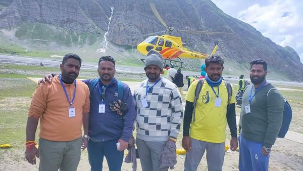 Amarnath Yatra: ಸುರಕ್ಷಿತವಾಗಿ ಶ್ರೀನಗರಕ್ಕೆ ಬಂದಿಳಿದ ಧಾರವಾಡದ ಐವರು