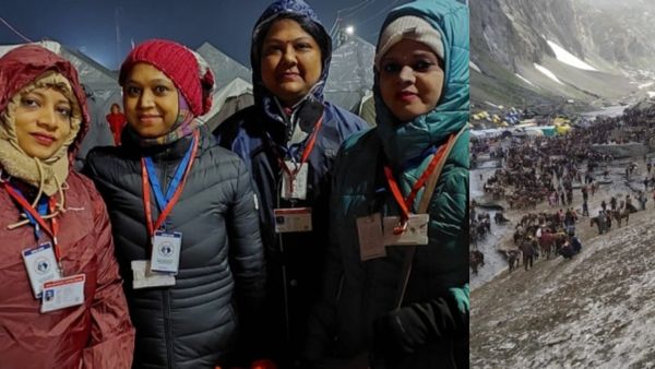 ಅಮರನಾಥ ಯಾತ್ರೆಯಲ್ಲಿ ಪವಾಡ ಸದೃಶ್ಯವಾಗಿ ಪಾರಾದ ದಾವಣಗೆರೆ ಮಹಿಳೆಯರು: ಇಲ್ಲಿದೆ ರೋಚಕ ಕಥೆ