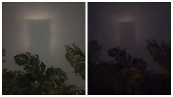 ಬೆಂಗಳೂರು : ಆಗಸದಲ್ಲಿ ಅಚ್ಚರಿಯ ವಿದ್ಯಮಾನ: ಹೊಳೆಯುವ ಬಾಗಿಲನಂತಹ ರಚನೆ ಕಂಡು ಅಚ್ಚರಿಗೊಂಡ ಜನ