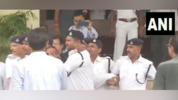 ಬಿಹಾರ ವಿಧಾನಸಭೆ ಕಲಾಪದಿಂದ ಬಿಜೆಪಿ ಶಾಸಕನ ಹೊರದಬ್ಬಿದ ಮಾರ್ಷಲ್‌ಗಳು