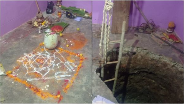 ವಾಸ್ತು ಸಮಸ್ಯೆಗೆ ನಿಧಿ ಆಸೆ ತೋರಿದ ಜ್ಯೋತಿಷಿ: ಮನೆಯೊಳಗೆ 20 ಅಡಿ ಗುಂಡಿ ತೆಗೆದ ಮಹಿಳೆ..!