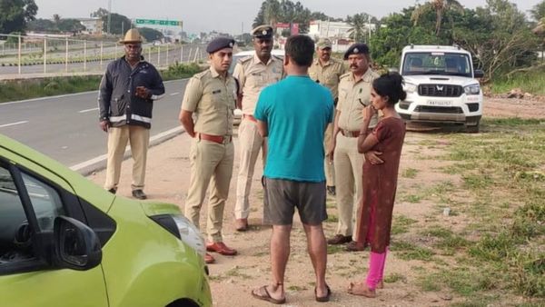 Bangaluru-Mysuru Expressway: ಒಂದೇ ರಾತ್ರಿ ಎರಡು ಕಡೆ ದರೋಡೆ, ಎಸ್‌ಪಿ ಭೇಟಿ ಪರಿಶೀಲನೆ