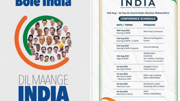 ಮುಂಬೈಯಲ್ಲಿ 'ಇಂಡಿಯಾ' ಮೈತ್ರಿಕೂಟದ ಸಭೆ: ಸೀಟು ಹಂಚಿಕೆ ಸೇರಿದಂತೆ ಮಹತ್ವದ ವಿಚಾರಗಳ ಚರ್ಚೆ- ಏನೇನು ತಿಳಿಯಿರಿ