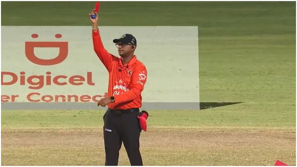 CPL 2023: ಕ್ರಿಕೆಟ್ ಇತಿಹಾಸದಲ್ಲಿ ಮೊದಲ ಬಾರಿಗೆ ರೆಡ್‌ ಕಾರ್ಡ್ ಪಡೆದ ಶಾರುಖ್ ಖಾನ್ ಒಡೆತನದ ತಂಡ!