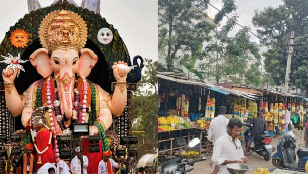Ganesh Chaturthi 2023: ರಾಜ್ಯ ರಾಜಧಾನಿಯಲ್ಲಿ ಗಗನಕ್ಕೇರಿದ ಹೂ, ಹಣ್ಣುಗಳ ಬೆಲೆ, ದರಗಳ ವಿರವ ಇಲ್ಲಿದೆ