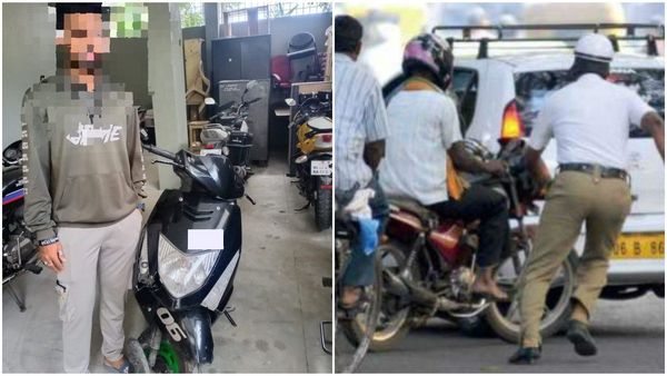 Bengaluru: 100 ಬಾರಿ ಟ್ರಾಫಿಕ್ ನಿಯಮ ಉಲ್ಲಂಘನೆ: 56 ಸಾವಿರ ರೂ. ದಂಡ, ಬಂಧನ, ಡಿಎಲ್ ಅಮಾನತು