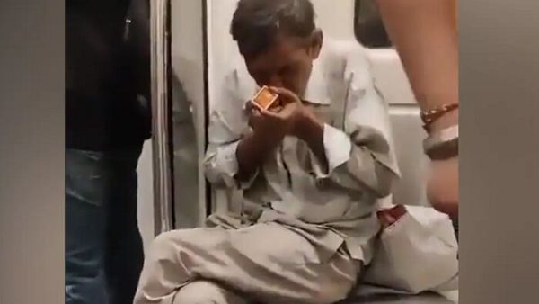 Smoke in Metro: ಮೆಟ್ರೋ ಒಳಗೆ ಬೀಡಿ ಸೇದಿದ ಬುದ್ದಿಗೇಡಿ- ವಿಡಿಯೋ ವೈರಲ್