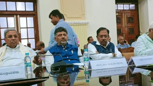 ತಮಿಳುನಾಡಿಗೆ ಕಾವೇರಿ ನೀರು: ಸರ್ವಪಕ್ಷ ಸಭೆಯಲ್ಲಿ ರಾಜ್ಯದ ಸ್ಥಿತಿ ವಿವರಿಸಿದ ಡಿ.ಕೆ ಶಿವಕುಮಾರ್‌