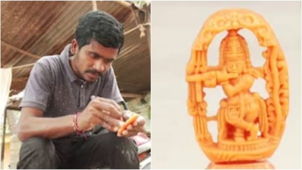 ರಾಯಚೂರು ಯುವಕನ ವಿಶೇಷ ಕೈಚಳಕ: ಸಾಬೂನಲ್ಲೇ ಅರಳಿದ ದೇವರ ಕೆತ್ತನೆಗಳು