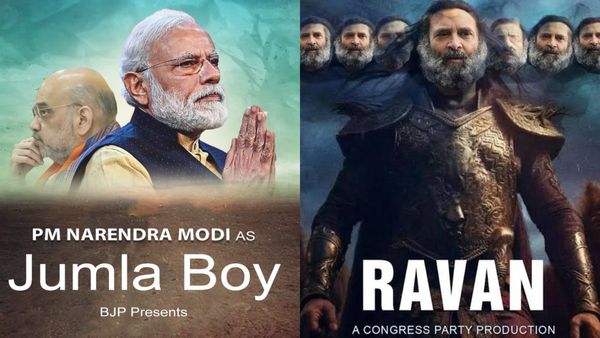 Jumla Boy vs Ravan: ಸೋಶಿಯಲ್‌ ಮೀಡಿಯಾದಲ್ಲಿ ಕಾಂಗ್ರೆಸ್, ಬಿಜೆಪಿ ಪೋಸ್ಟರ್ ವಾರ್!