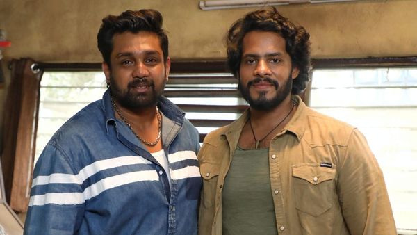 ನಿಖಿಲ್ ಸಿನಿಮಾ ಸೆಟ್‌ಗೆ ಧ್ರುವ ಸರ್ಜಾ ಭೇಟಿ; ಫೋಟೋ ವೈರಲ್