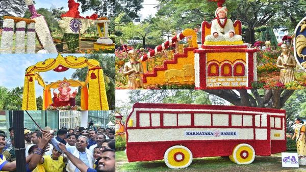 Mysuru Dasara Flower Show 2023: ಸ್ವರ್ಗದಂತಿರುವ ಈ ಬಾರಿಯ ಫಲಪುಷ್ಪ ಪ್ರದರ್ಶನ