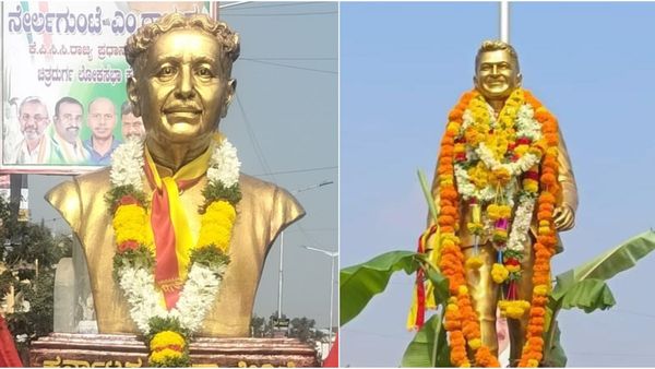 ಹಿರಿಯೂರು: ರಾತ್ರೋರಾತ್ರಿ ಕುವೆಂಪು & ಪುನೀತ್‌ ರಾಜ್‌ಕುಮಾರ್‌ ಪ್ರತಿಮೆ ತೆರವು