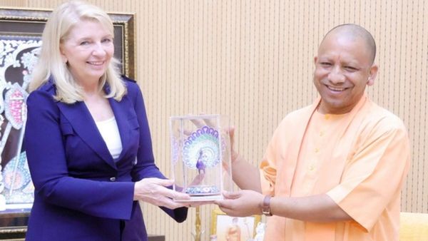 ಯುನಿಸೆಫ್‌ ಕಾರ್ಯನಿರ್ವಾಹಕ ನಿರ್ದೇಶಕಿ ಭೇಟಿ ಮಾಡಿದ ಯೋಗಿ ಆದಿತ್ಯನಾಥ್‌