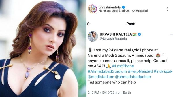 ತನ್ನ 24 ಕ್ಯಾರೆಟ್ ಚಿನ್ನದ ಐಫೋನ್ ಕದ್ದ ವ್ಯಕ್ತಿಯಿಂದ ಮೇಲ್ ಸ್ವೀಕರಿಸಿದ ಊರ್ವಶಿ ರೌಟೇಲಾ, ಬೇಡಿಕೆ ಏನ್‌ ಗೊತ್ತಾ?