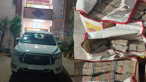 ಚಿತ್ರದುರ್ಗ: ಇನೋವಾ ಕಾರಿನಲ್ಲಿ ದಾಖಲೆ ಇಲ್ಲದೆ ಸಾಗಿಸುತ್ತಿದ್ದ 8 ಕೋಟಿ ಹಣ ವಶ
