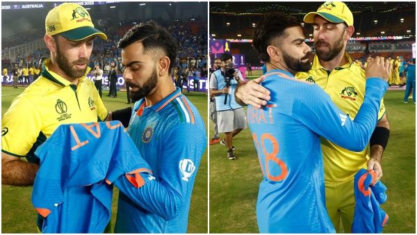 ಸಂಭ್ರಮಾಚರಣೆಯ ನಡುವೆಯೂ ವಿರಾಟ್‌ರನ್ನು ಸಂತೈಸಿದ ಮ್ಯಾಕ್ಸ್‌ವೆಲ್‌: ಇದು 'ಆರ್‌ಸಿಬಿ ಬ್ಲಡ್‌' ಎಂದ ಅಭಿಮಾನಿಗಳು!