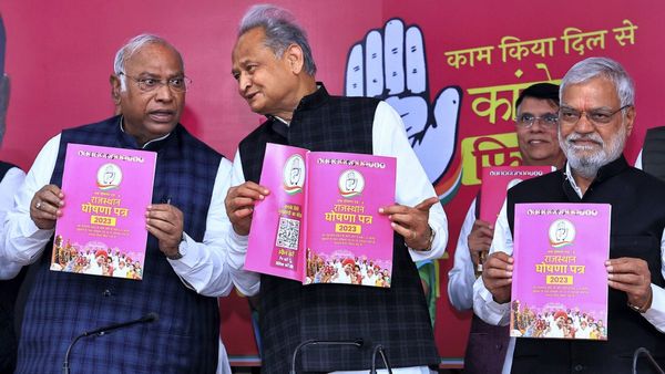 ರಾಜಸ್ಥಾನ ವಿಧಾನಸಭಾ ಚುನಾವಣೆಗೆ ಕಾಂಗ್ರೆಸ್ ಪ್ರಣಾಳಿಕೆಯ ಮುಖ್ಯಾಂಶಗಳು