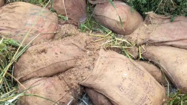 Ration: ಹೊಳಲ್ಕೆರೆ ಕೆರೆಯೊಂದರ ಪಕ್ಕದಲ್ಲಿ 50ಕ್ಕೂ ಹೆಚ್ಚು ಗೋಧಿ ಚೀಲಗಳು ಪತ್ತೆ.!