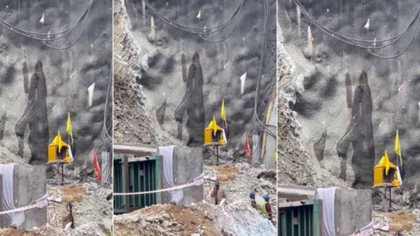 Mahadev appeared in Uttarkashi: ಉತ್ತರಕಾಶಿ ಸುರಂಗದ ಹೊರಗೆ ಕಾಣಿಸಿಕೊಂಡ ಮಹಾದೇವ! ವಿಡಿಯೋ ನೋಡಿ ಬೆರಗಾದ ಜನ!