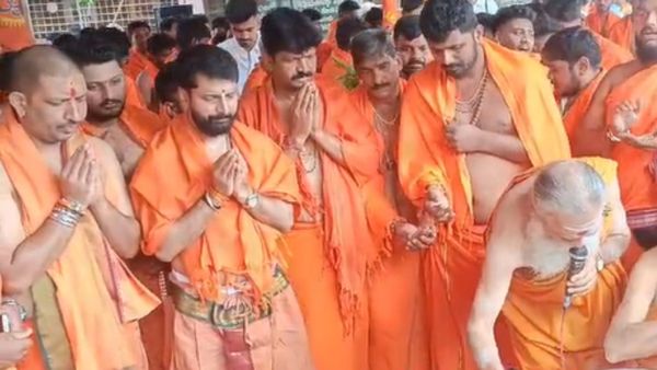 ಚಿಕ್ಕಮಗಳೂರು; ದತ್ತ ಜಯಂತಿಗೆ ಚಾಲನೆ, ಮಾಲೆ ಧರಿಸಿದ ಸಿ. ಟಿ. ರವಿ