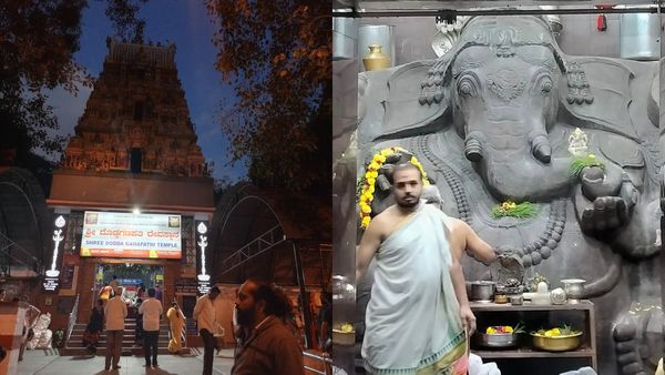 ಬೆಂಗಳೂರು: ಬಸವನಗುಡಿ ದೊಡ್ಡ ಗಣೇಶನ ದೇವಸ್ಥಾನದ ಗೋಪುರದಲ್ಲಿ ಬಿರುಕು