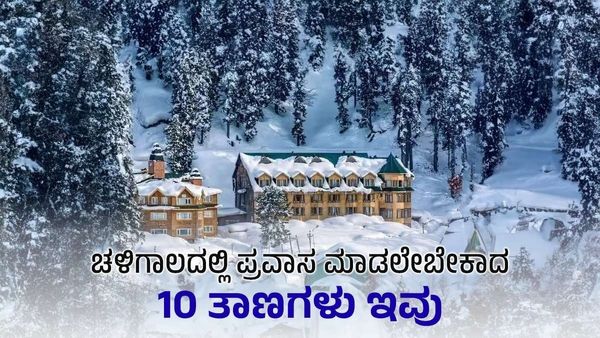 ಚಳಿಗಾಲದಲ್ಲಿ ಪ್ರವಾಸ ಮಾಡಲೇಬೇಕಾದ 10 ಅತ್ಯದ್ಭುತ ತಾಣಗಳು ಇವು 